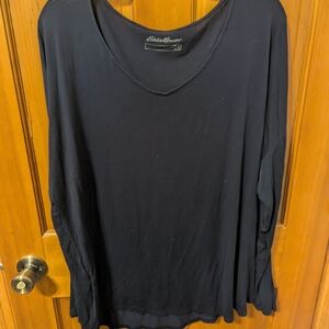 Eddie Bauer Women's Dark Blue Top
